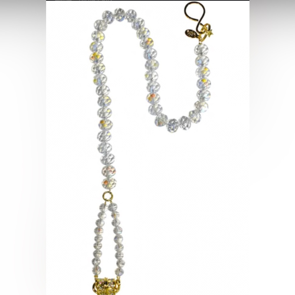 Kirks Folly Crystal Ice Magnetic Converter Shimmer Gold Tone AB Crysta…